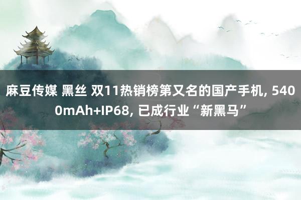 麻豆传媒 黑丝 双11热销榜第又名的国产手机, 5400mAh+IP68, 已成行业“新黑马”